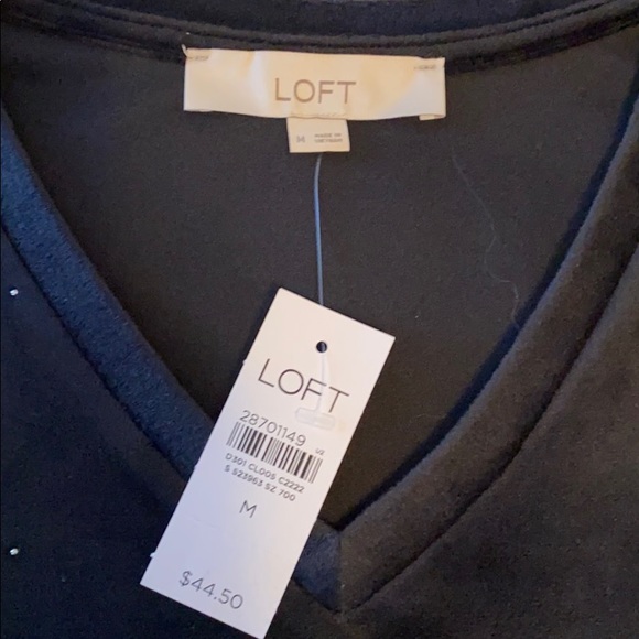 LOFT VELOUR SHORT SLEEVE TOP - Picture 9 of 15